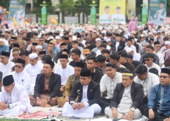 Salat Id di Lapangan A Makkasau, Wali Kota Parepare Ajak Saling Memaafkan