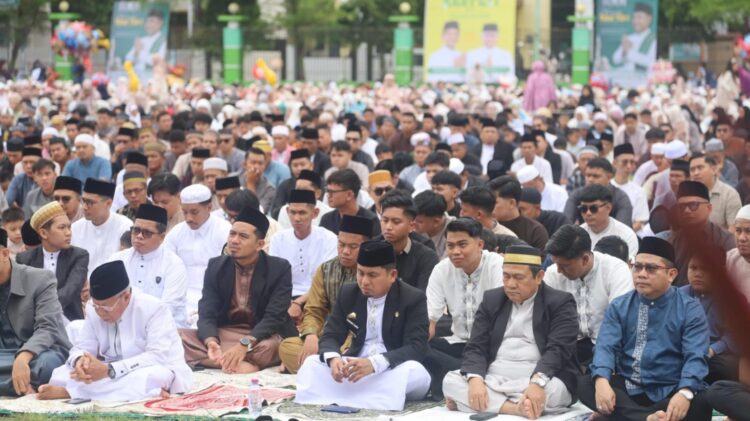 Salat Id di Lapangan A Makkasau, Wali Kota Parepare Ajak Saling Memaafkan