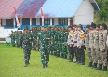 Pangdam XXIII/Palaka Wira Tutup TMMD Kodim 1402/Polman, Harap Semangat Gotong Royong Terus Dipelihara