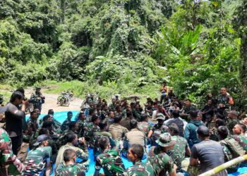 Satgas TMMD Duduk Bersama Warga Desa Bulo, Program Terealisasi, Kemanunggalan Terbangun
