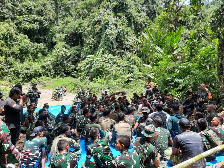 Satgas TMMD Duduk Bersama Warga Desa Bulo, Program Terealisasi, Kemanunggalan Terbangun