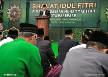Wawali Parepare: Idulfitri Momentum Perbaiki Kualitas Keimanan dan Hubungan Sosial