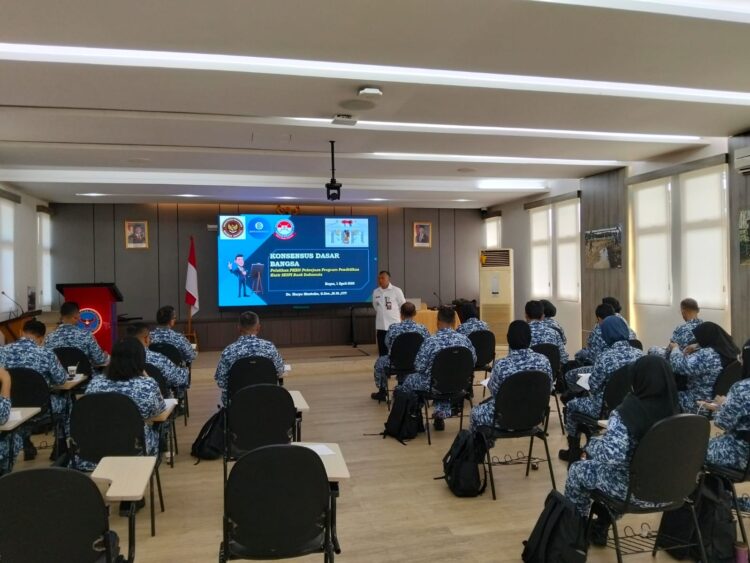 Pejabat Eselon II BI Ikuti Pembekalan, Kolonel Haryo Mustoko Tekankan Pentingnya Konsensus Dasar Bangsa