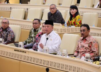 Raker Bersama Komisi II DPR RI, Menteri Nusron Paparkan Capaian Kinerja Kementerian ATR/BPN