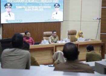 Pemkot Parepare Susun RKPD 2027 Sesuaikan Struktur Kelembagaan Baru