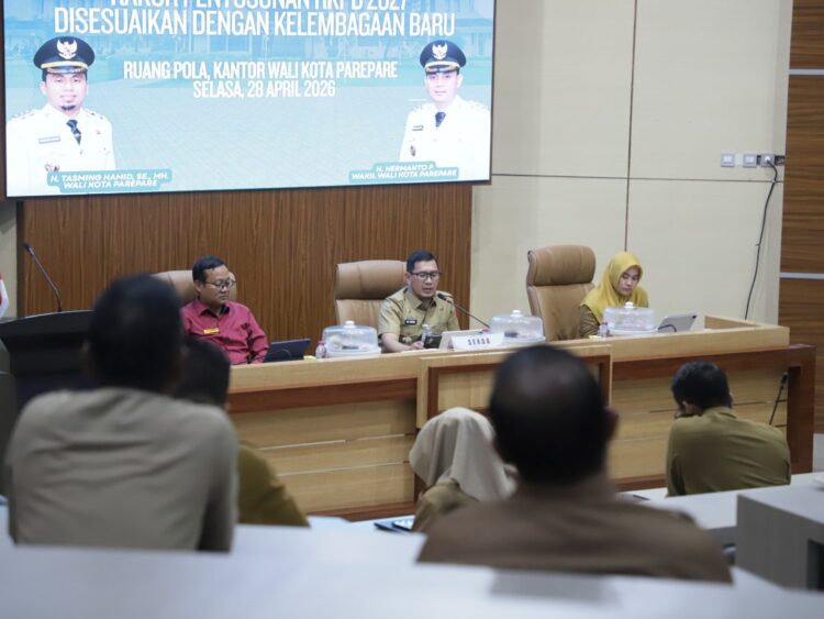 Pemkot Parepare Susun RKPD 2027 Sesuaikan Struktur Kelembagaan Baru