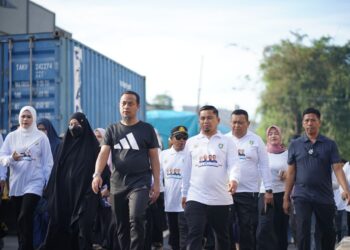Ribuan Warga Ikuti Jalan Sehat Anti Mager, Tasming Tekankan Pentingnya Gaya Hidup Aktif