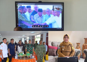 Bupati dan Sekda Sinjai Ikuti Peresmian 1.061 Koperasi Merah Putih oleh Presiden Prabowo