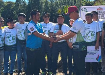 PLN Nusantara Power UP Bakaru Serahkan 1.000 Bibit Buah untuk Dukung Kelestarian DAS Mamasa
