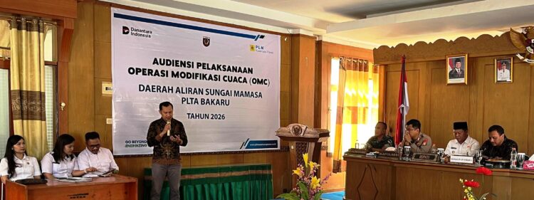 PLN Nusantara Power UP Bakaru Bersama Pemkab Mamasa Bahas Pelaksanaan Operasi Modifikasi Cuaca 2026