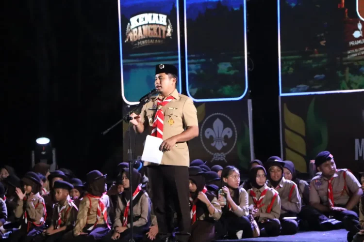 Perkemahan Bangkit Penggalang 2026 Meriah Dibuka Wali Kota Parepare