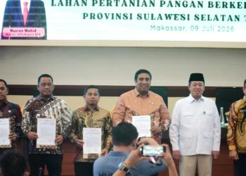 Hadiri Rakor Bersama Menteri ATR/BPN, Tasming Hamid Komitmen Jaga Lahan Pertanian Berkelanjutan