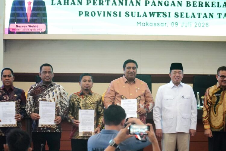 Hadiri Rakor Bersama Menteri ATR/BPN, Tasming Hamid Komitmen Jaga Lahan Pertanian Berkelanjutan