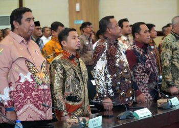 Rakor LP2B, Wali Kota Parepare Teken Berita Acara Bersama Kepala Daerah se-Sulsel
