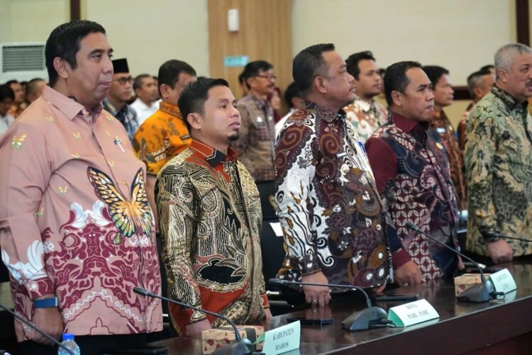 Rakor LP2B, Wali Kota Parepare Teken Berita Acara Bersama Kepala Daerah se-Sulsel
