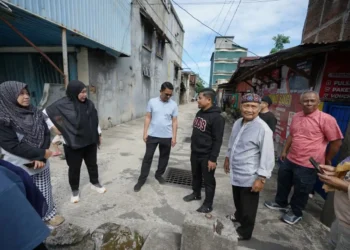 Tasming Hamid Koordinir Pengerukan Saluran Pembuangan Air Utama