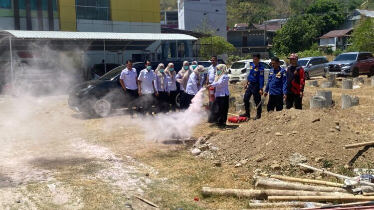Antisipasi Bencana Kebakaran, RS dr Hasri Ainun Habibie Parepare Gelar Simulasi