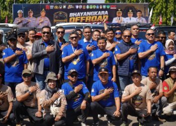 Tasming Hamid Dukung Bhayangkara Off-Road Merdeka Seri V, 500 Offroader Ramaikan Rute Menuju Parepare