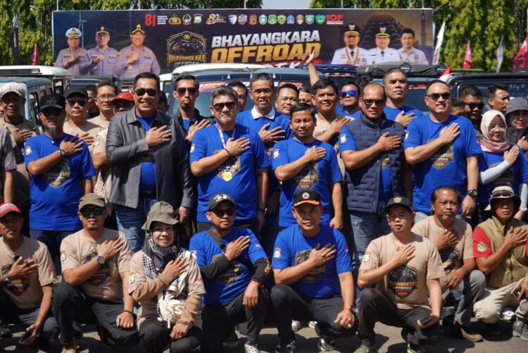 Tasming Hamid Dukung Bhayangkara Off-Road Merdeka Seri V, 500 Offroader Ramaikan Rute Menuju Parepare