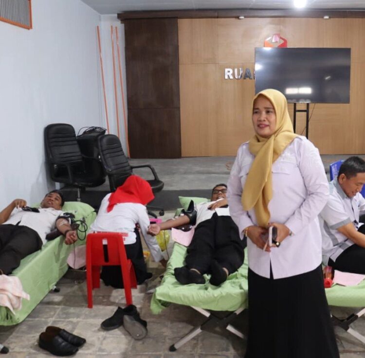 Wabup Nurkanaah Apresiasi Bawaslu Sidrap Gelar Doroh Darah, Wujud Kepedulian kepada Sesama