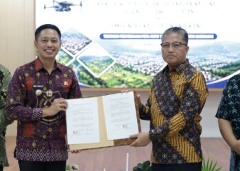 Kanwil BPN Sulsel dan Pemkab Enrekang Perkuat Sinergi Penyediaan Peta Foto Tegak