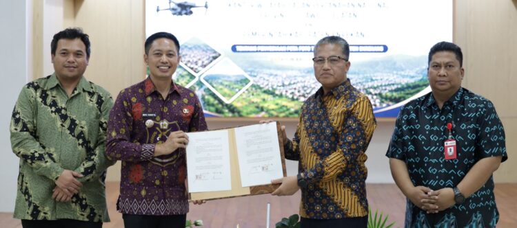 Kanwil BPN Sulsel dan Pemkab Enrekang Perkuat Sinergi Penyediaan Peta Foto Tegak