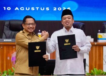 Menteri ATR/Kepala BPN dan Mendagri Teken Surat Edaran Bersama, Verifikasi BPHTB Dipercepat Jadi 3 Hari