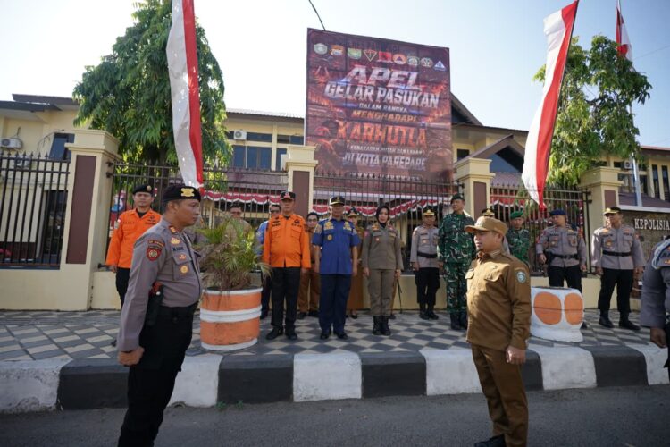 Tasming Hamid Pimpin Apel Kesiapsiagaan Karhutla, Parepare Perkuat Antisipasi Musim Kemarau 2026