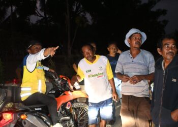 Keliling Sampai Malam, Bupati Sidrap Hadirkan Solusi Pengairan Sawah di Watang Sidenreng