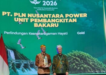 PLN UP Bakaru Raih Gold ENSIA 2026, Terbukti Konsisten Jaga Keanekaragaman Hayati