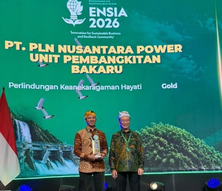 PLN UP Bakaru Raih Gold ENSIA 2026, Terbukti Konsisten Jaga Keanekaragaman Hayati