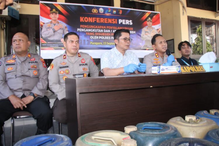 18 Barcode Dipakai Beli Pertalite, Polres Parepare Tangkap Dua Pelaku
