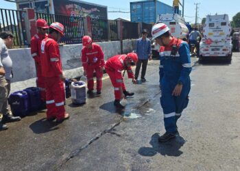 Pertamina Patra Niaga Regional Sulawesi Dukung Percepatan Penanganan Tumpahan BBM di Tol Makassar