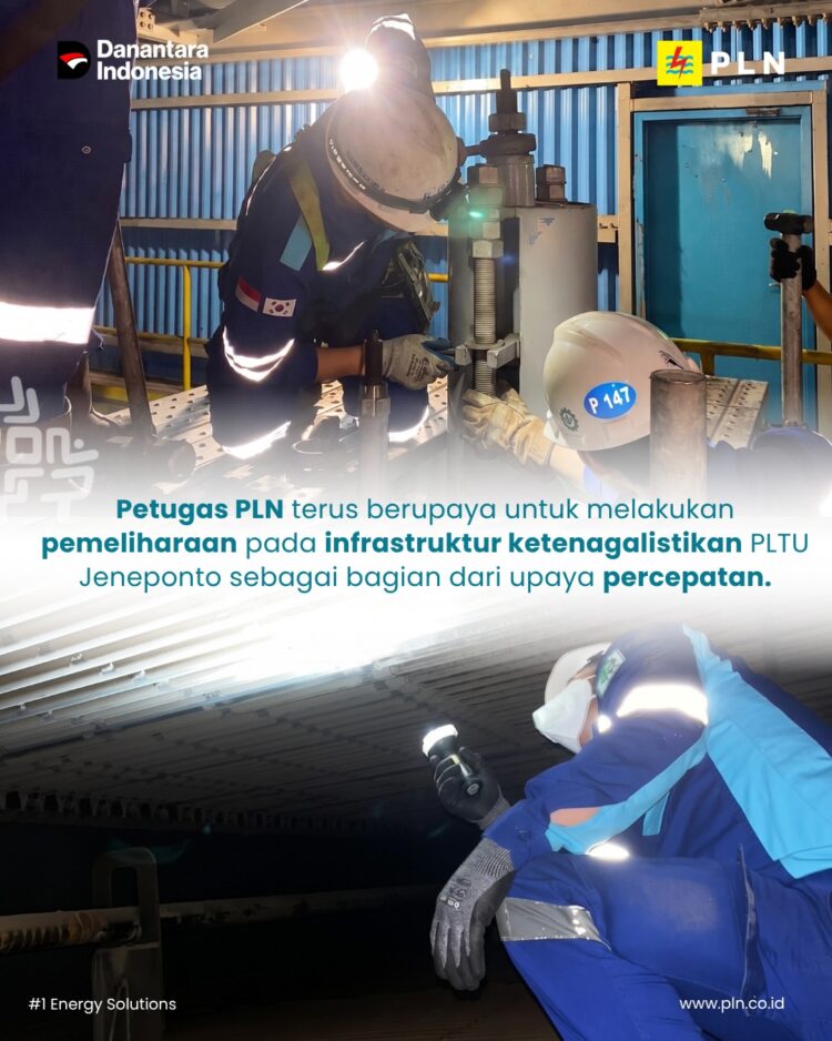 PLN Terus Dorong Percepatan Pemeliharaan Infrastruktur Ketenagalistrikan di Sistem Sulawesi, Turnkan Lebih dari 230 Petugas Teknik