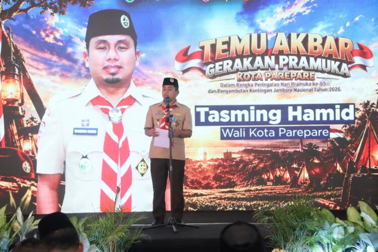 Tasming Hamid Tegaskan Pramuka Punya Kontribusi Penting bagi Masyarakat dan Pembangunan Parepare