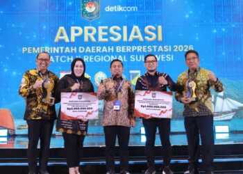 Pemkot Parepare Dapat Penghargaan Akses Layanan Pendidikan dan Insentif Fiskal Rp1 Miliar