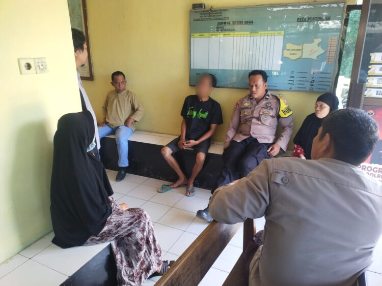 Polsek Bacukiki memediasi kasus rumah warga ditempati tanpa izin di Cappa Galung Parepare
