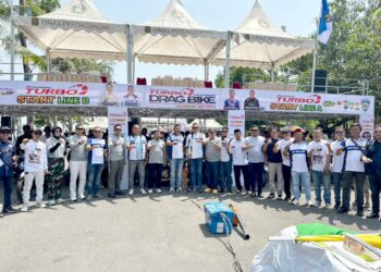 Kejurnas Drag Bike Parepare 2026 di Pantai Mattirotasi