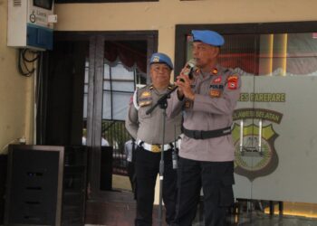 Propam Polres Parepare memperketat pengawasan dan disiplin personel