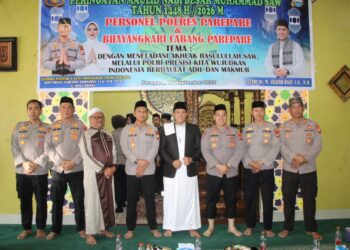 Peringati Maulid Nabi Muhammad SAW 1448 H, Kapolres Parepare Ajak Jajaran Teladani Akhlak Rasulullah
