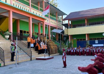 Satlantas Parepare Gelar Police Goes to School, Siswa SD Diedukasi Soal Keselamatan