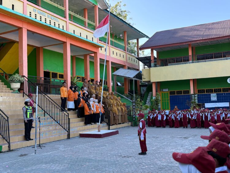 Satlantas Parepare Gelar Police Goes to School, Siswa SD Diedukasi Soal Keselamatan