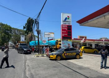 Stok BBM SPBU Soreang Parepare masih aman dan pelayanan berjalan normal