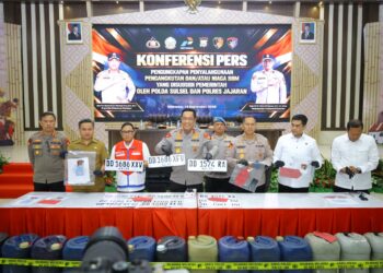 Penegakan Hukum Penyalahgunaan BBM Bersubsidi, Polda Sulsel Gelar Konferensi Pers