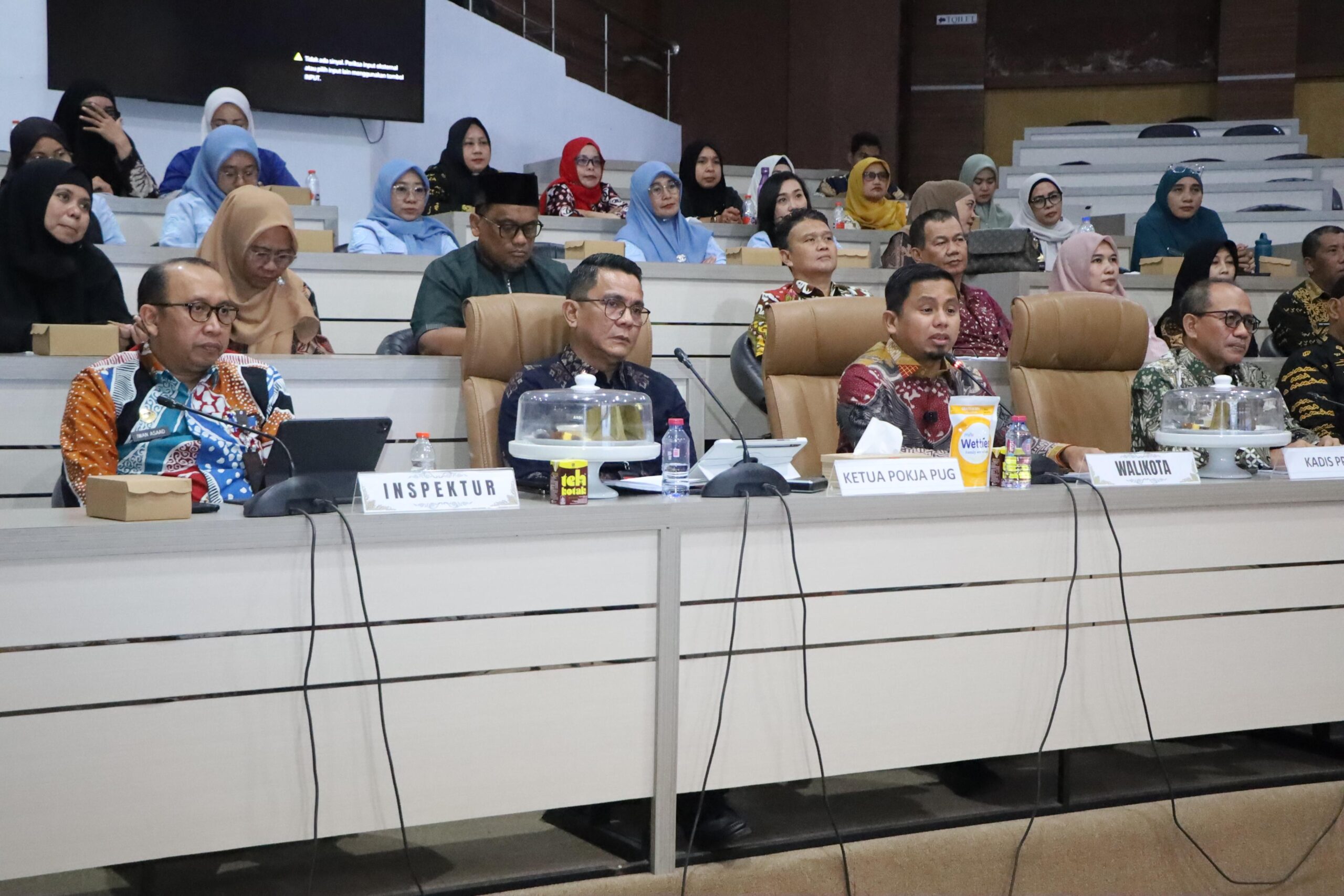 Parepare Diapresiasi Positif! Wali Kota Pimpin Presentasi Verlap Evaluasi Penyelenggaraan Pengarusutamaan Gender