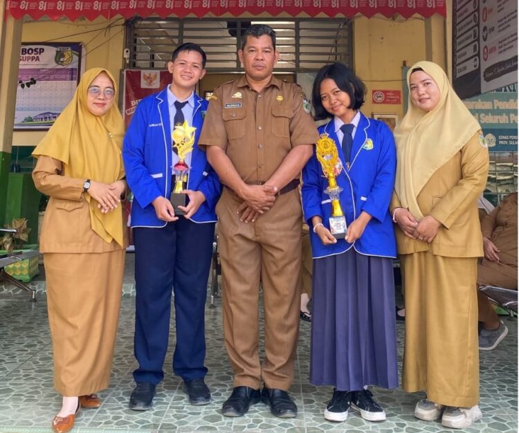 Dua Peserta Didik UPT SMP 1 Suppa Ukir Prestasi di FTBI dan English Camp IV 2026