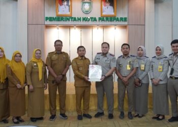 Kantah Parepare Perkuat Sinergi dengan Pemkot Parepare Dukung Pengamanan Aset Daerah