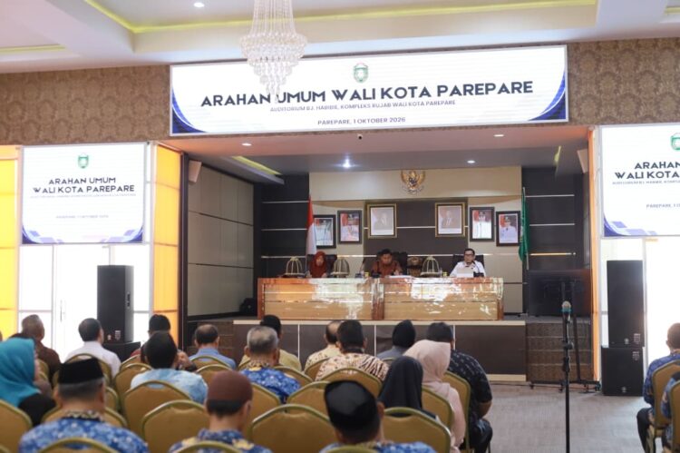 Kinerja aparatur Pemkot Parepare dalam rapat koordinasi peningkatan kinerja